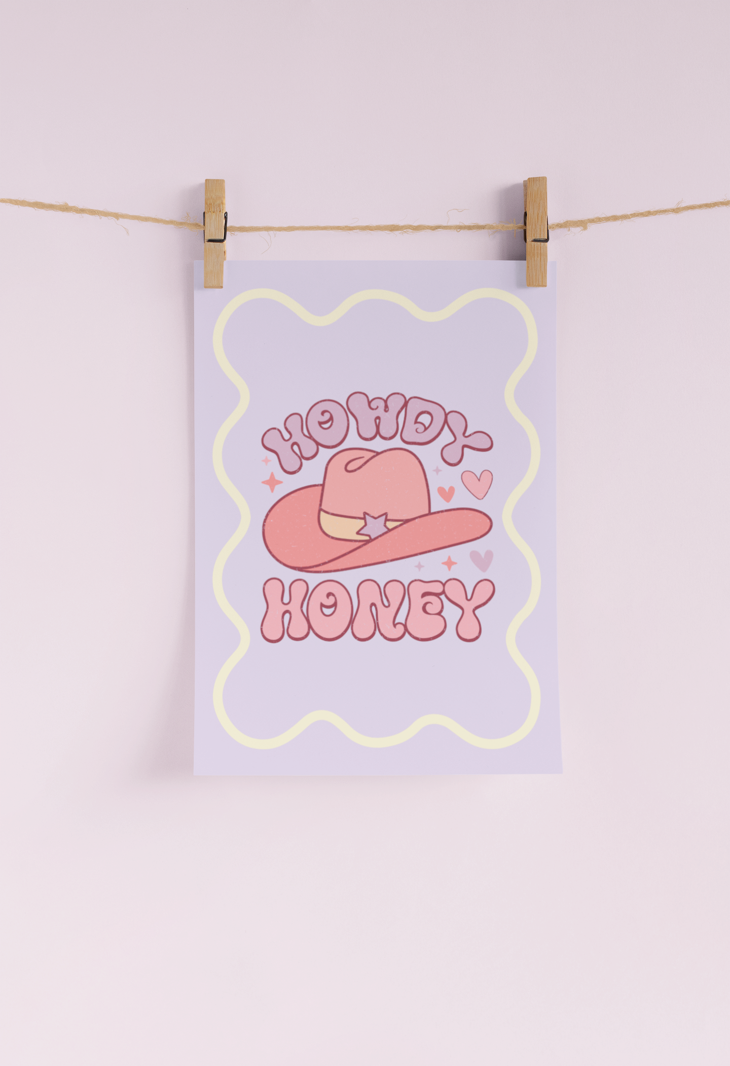 Howdy Honey print