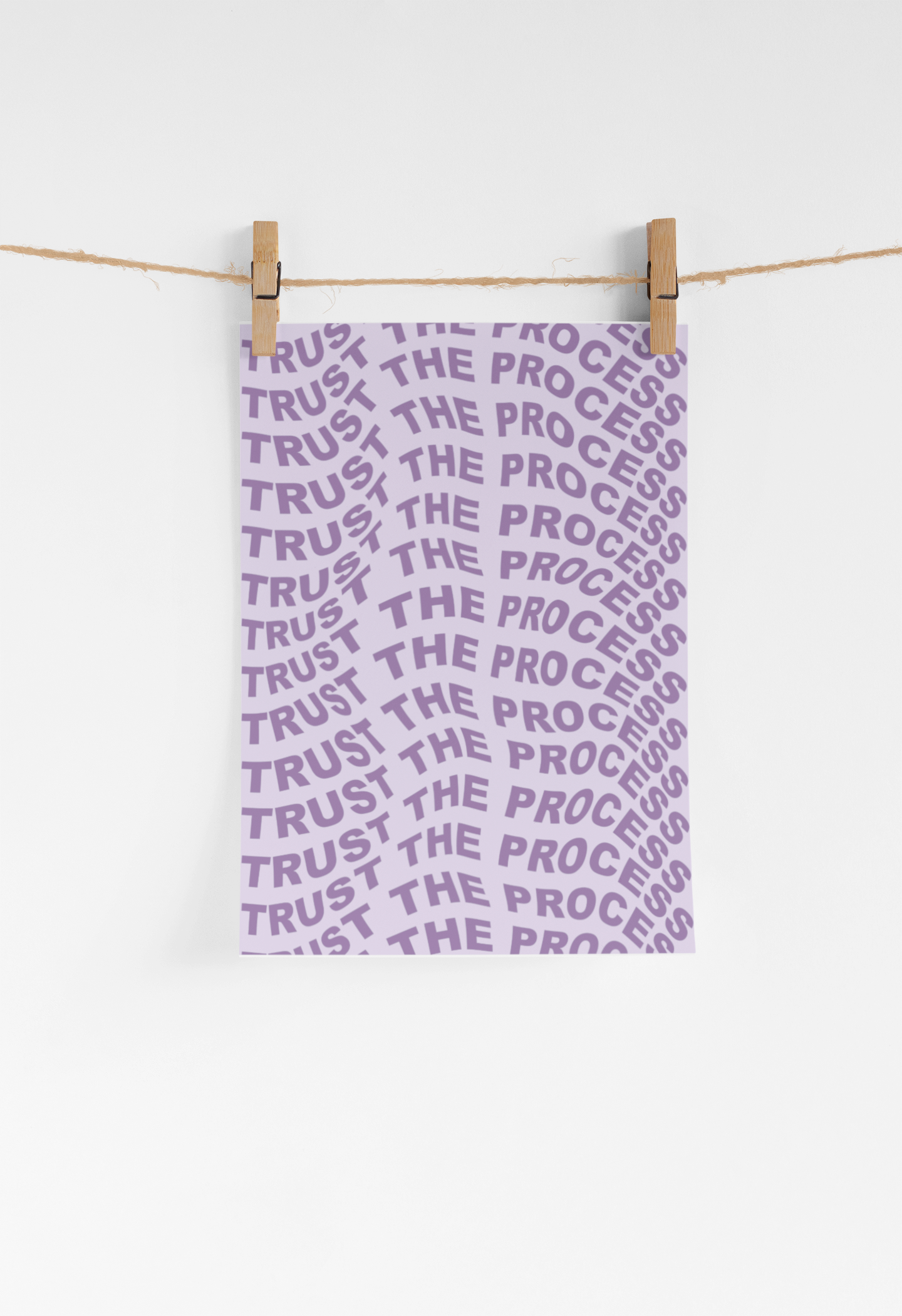 Trust The Process Print